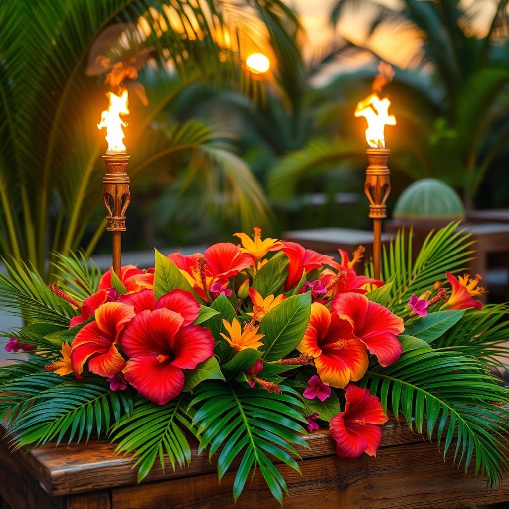 Themed party setup
