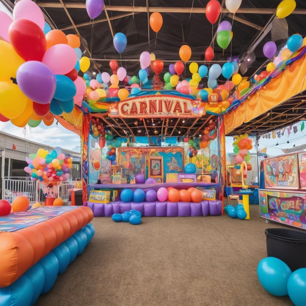 Carnival games setup
